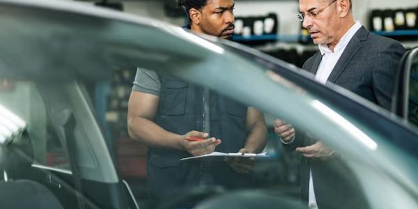 Ilustração sobre carros de locadora em leilão: prós, contras e o que verificar antes de arrematar